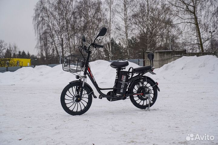 Электровелосипед white siberia camry 1200W