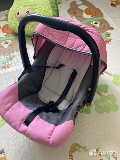 Автолюлька/автокресло leader kids