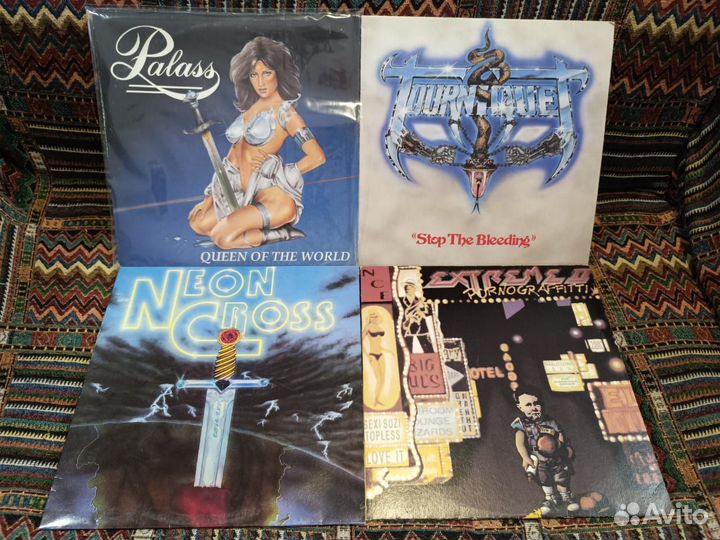 Виниловые пластинки зарубежный рок импорт