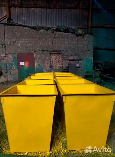 Мусорный контейнер 1.1 м3. Арт 17359