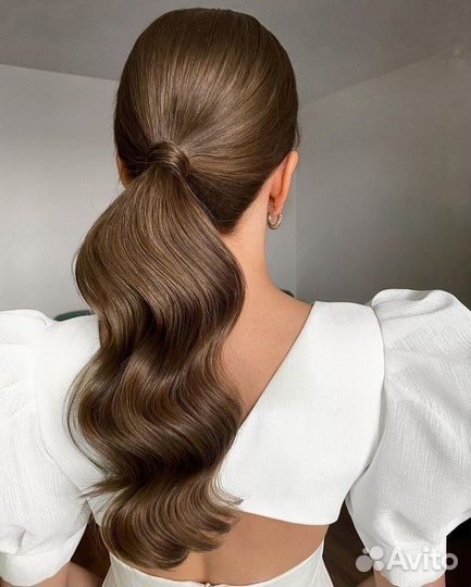 Вечерняя прическа/локоны