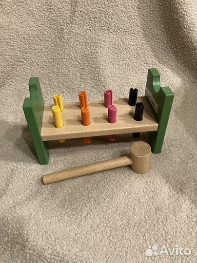 IKEA стучалка игрушка мула