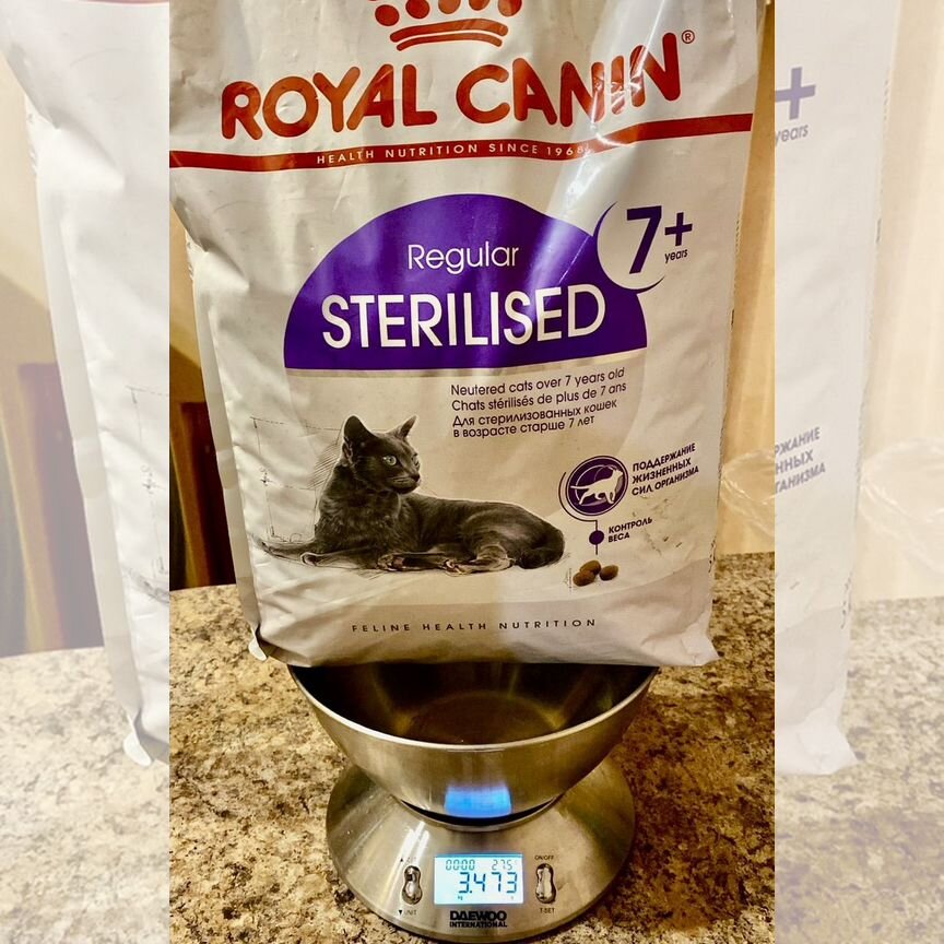 Корм для кошек royal canin sterilised 3,5кг