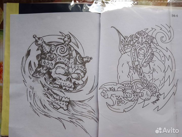 Роторная тату машинка. Набор