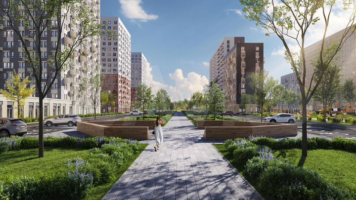 3-к. квартира, 77,1 м², 11/17 эт.