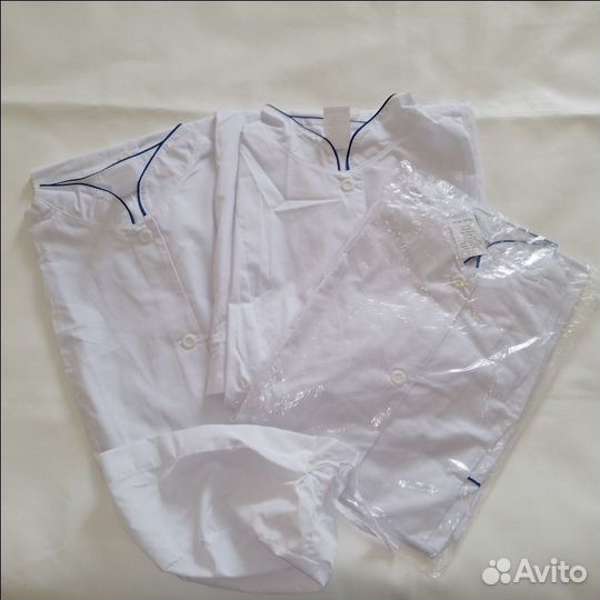 Халаты медицинские 52-54 60-62 новые