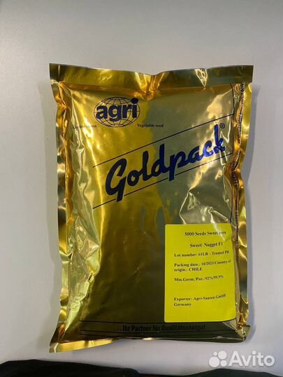 Свит Наггет F1 кукуруза Агри (Sweet Nugget Agri)