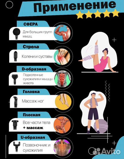 Перкуссионный массажеры