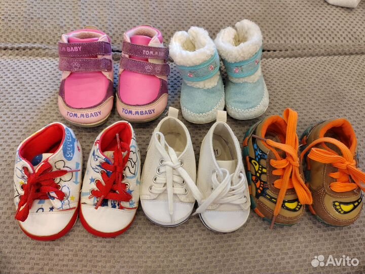 Пинетки, кроссовки, ботинки для девочки
