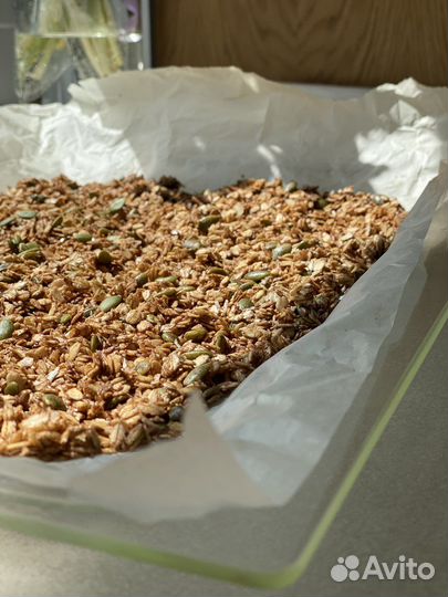 Домашняя гранола без сахара