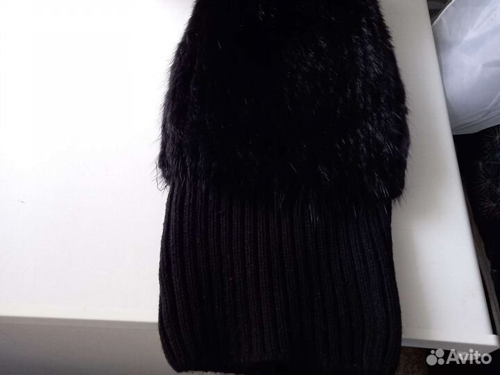 Шапка норковая женская