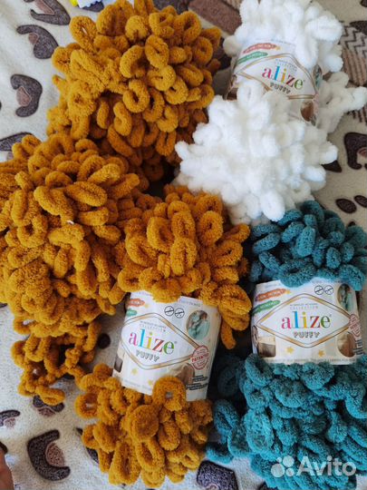 Пряжа alize puffy