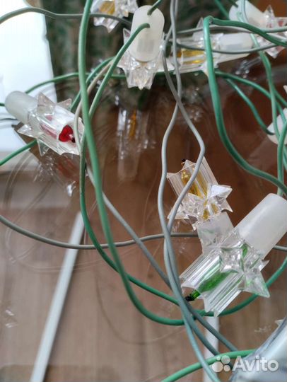 Гирлянда электрическая СССР