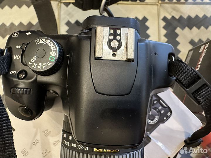 Фотоаппарат Canon EOS 450D + Sigma 18-200