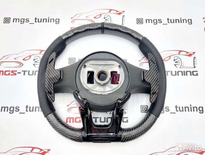 Руль B карбон Mercedes C-class W205 C205 купе AMG