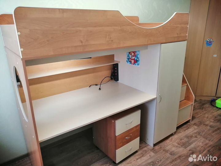 Кровать чердак