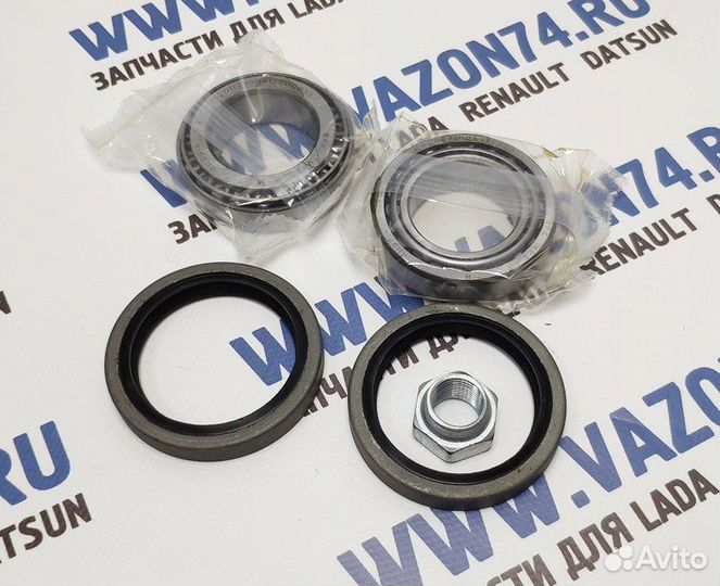 Передний ступичный подшипник ваз 2121 Нива к-т вол