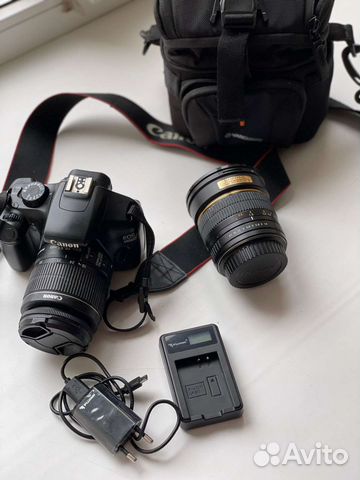 Зеркальный фотоаппарат canon eos 1100d