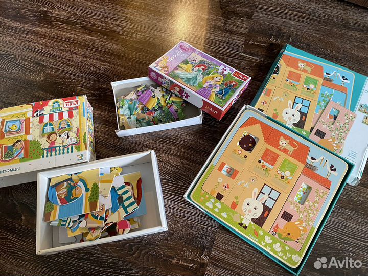 Пазлы dodo,djeco trefl