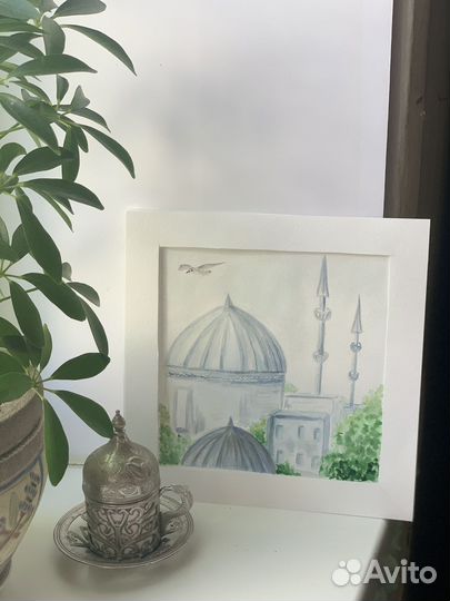 Картина акварель