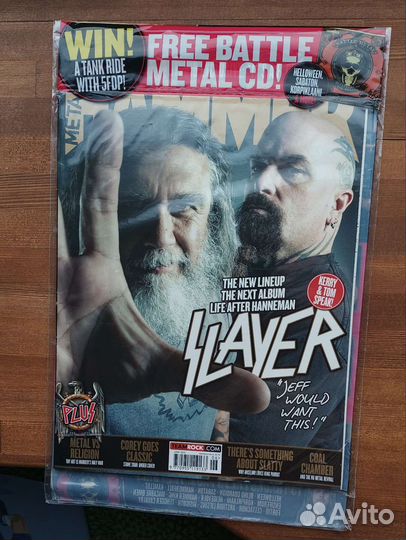 Журналы Metallica Slayer