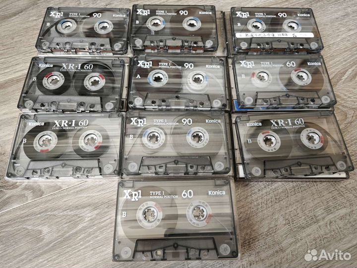 Кассеты Konica XR (Normal) 10шт б/у