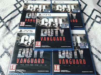 Новый Диск Call of Duty Vanguard PS5