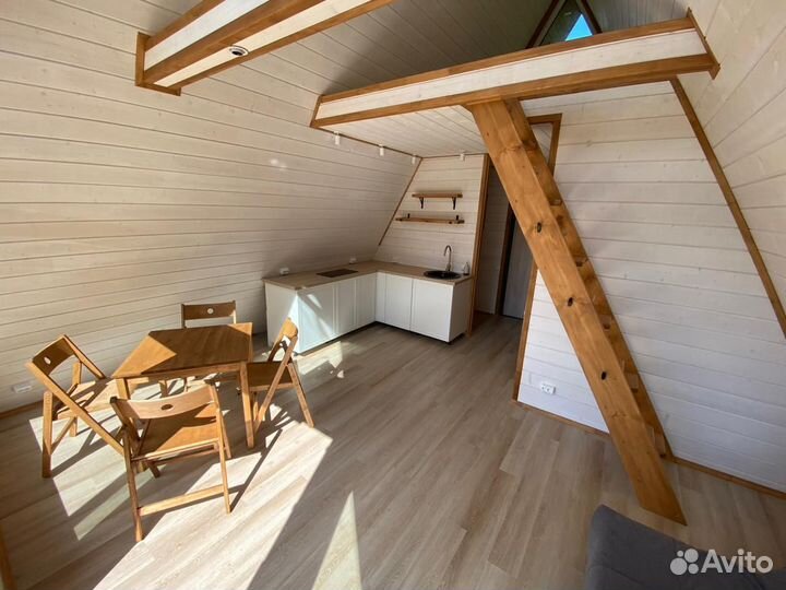 A-frame 6x6 под ключ