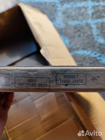 Радиатор охлаждения вариатора Renault Koleos