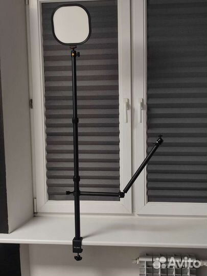 Свет для стрима Ulanzi Vijim K7 + настольное крепл