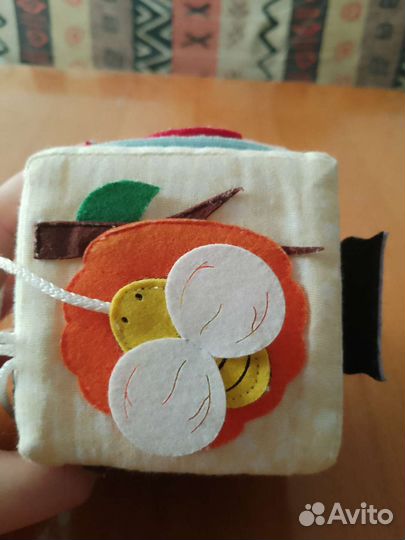 Фетровый кубик