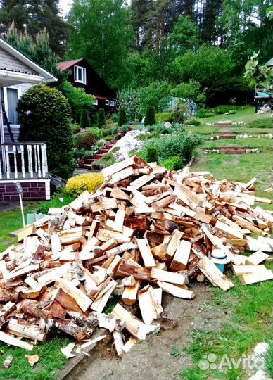 Дрова колотые привезем