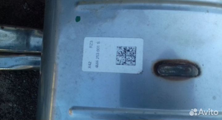 VW touareg III 3.0TDI выхлопная система