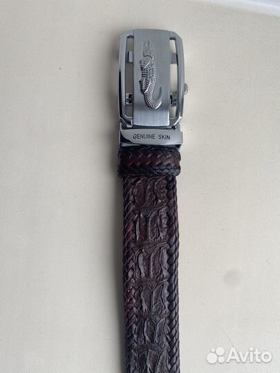 Ремень из кожи крокодила