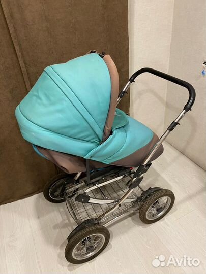 Детская кроватка с поперечным маятником