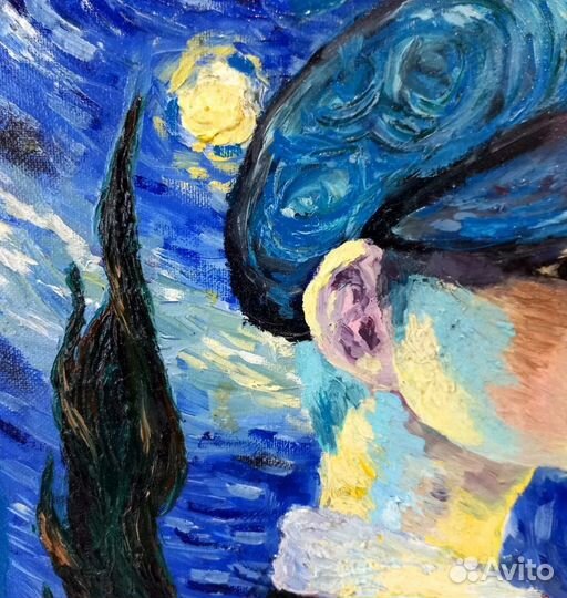 Картина маслом на холсте пейзаж