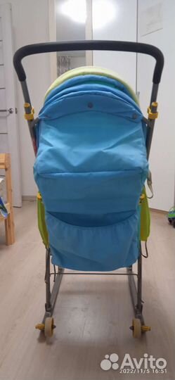 Детские санки коляска ника