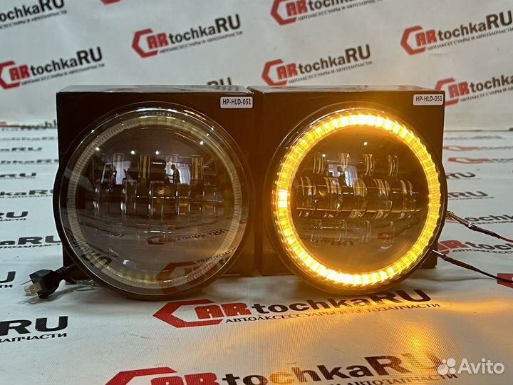 Новинка фары нива урбан 4х4 диодные LED линзы