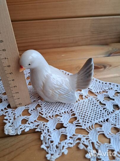 Голубь фарфор