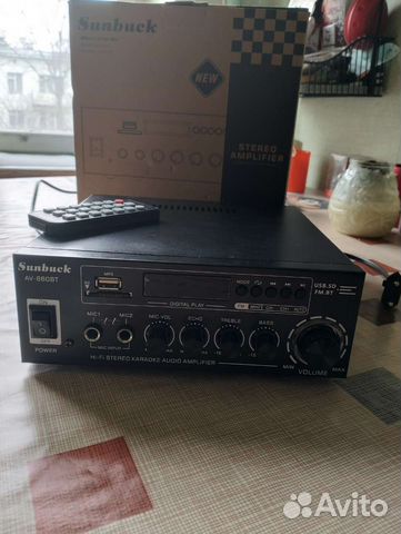 Интегральный усилитель Bluetooth Sunbuck AV-660 вт