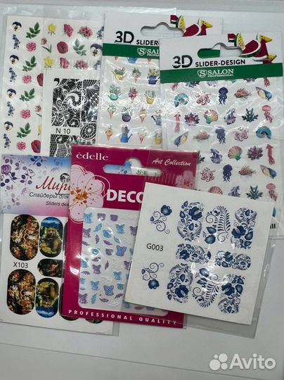 Наклейки для ногтей