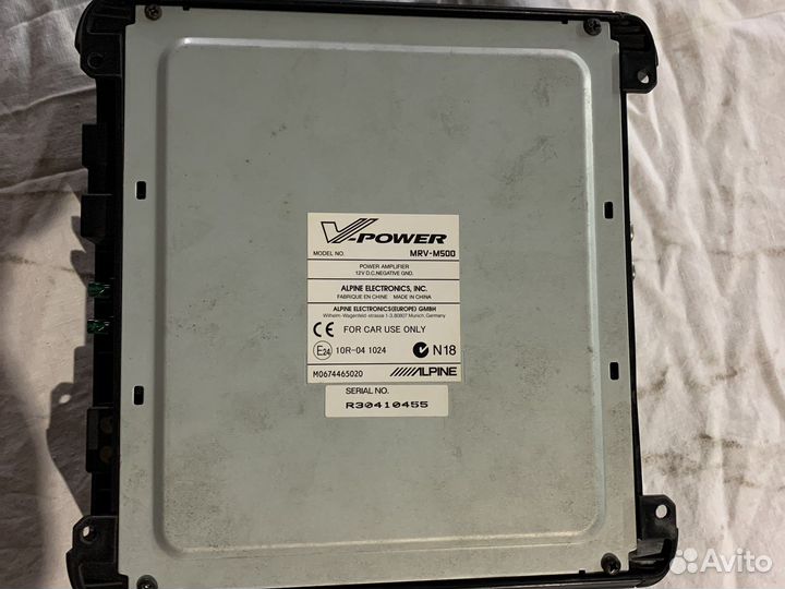 Моноблок alpine MRV-M500