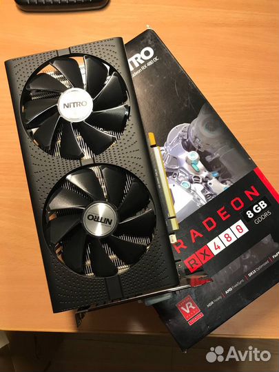 Видеокарта Sapphire Nitro+ Radeon RX480 8GB