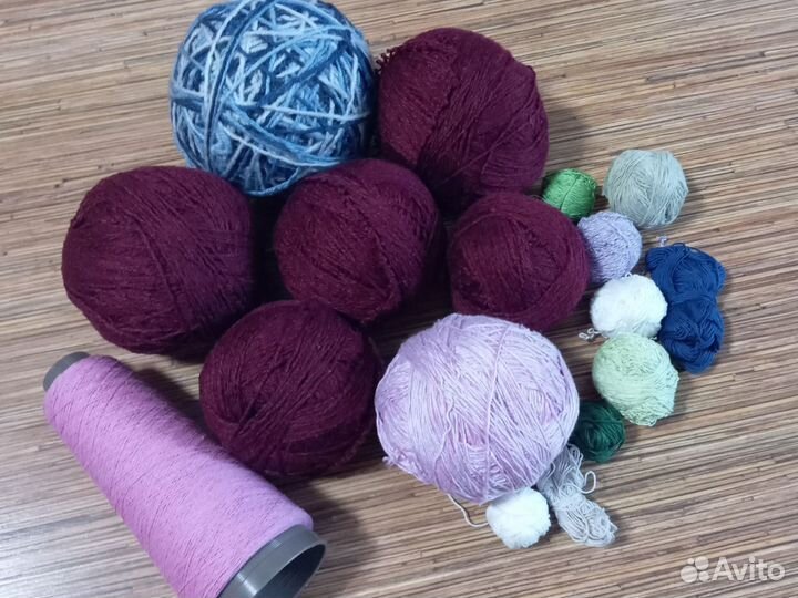 Пряжа пакетом бу