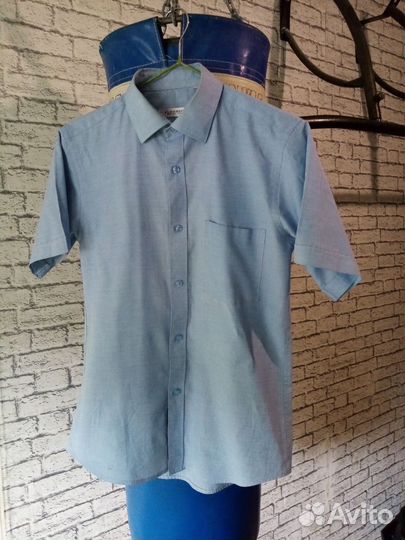 Рубашки для школы подростковые 42-44 на 6-7 класс
