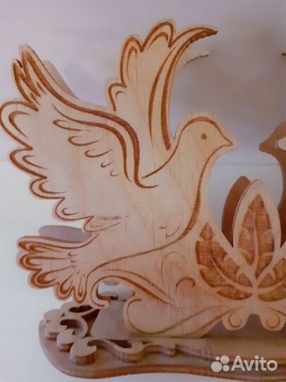 Салфетница резьба по дереву