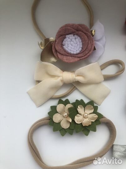 Повязки на голову для малышки