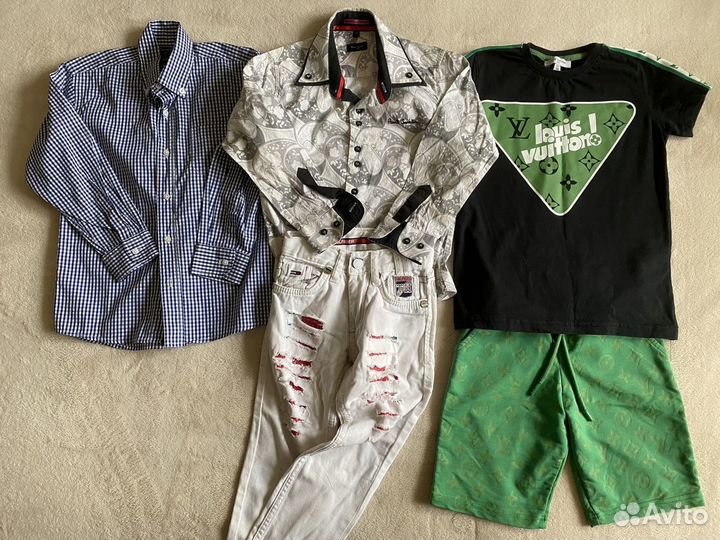 Одежда для мальчика пакетами 110 и 116 Zara H&M