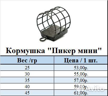 Кормушки рыболовные, фидерные, кормушка для фидера