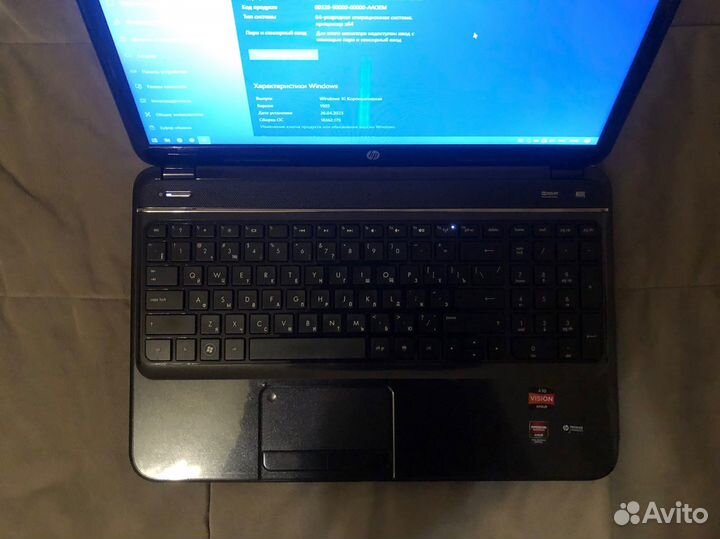 Быстрый HP 4 ядра/8гб/SSD новый аккумулятор